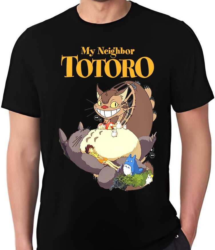 Camiseta personalizada Mi Vecino Totoro