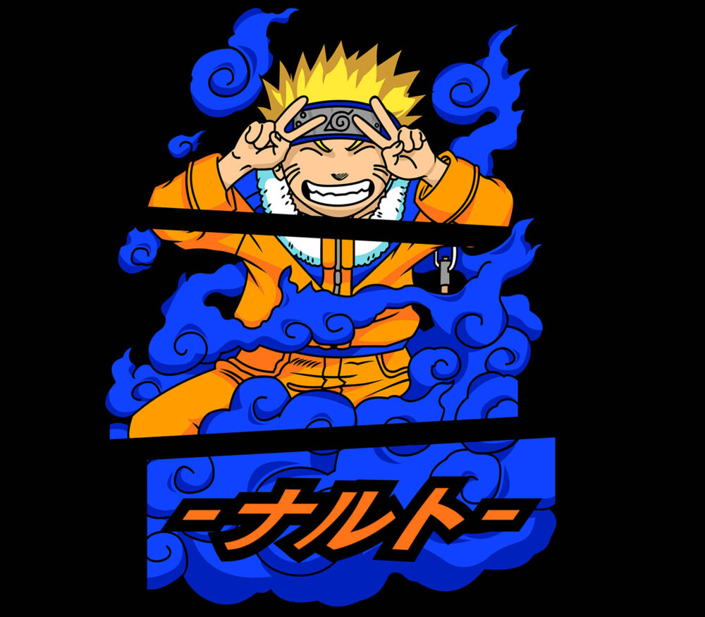 Camiseta Naruto Uzamaki