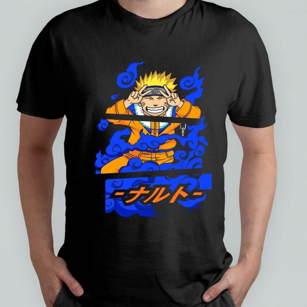 Camiseta Naruto Uzamaki