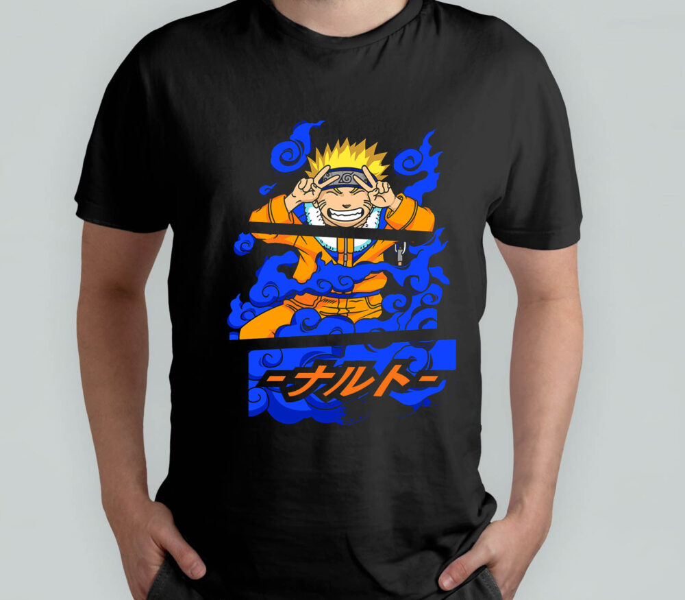Camiseta Naruto Uzamaki