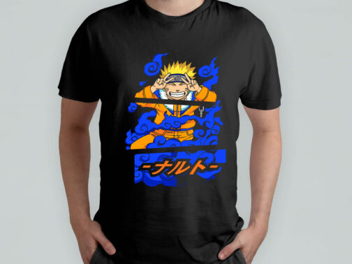 Camiseta Naruto Uzamaki