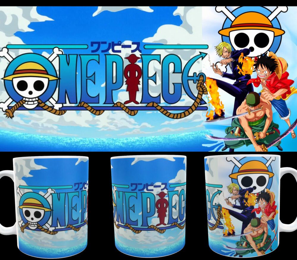 Taza personalizada de One Piece
