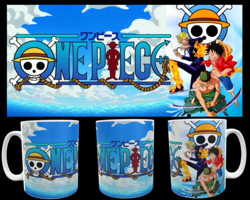 Taza personalizada de One Piece