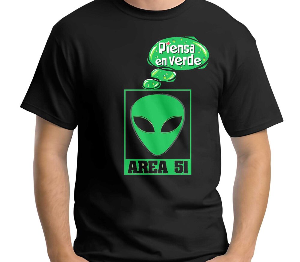 camiseta area 51