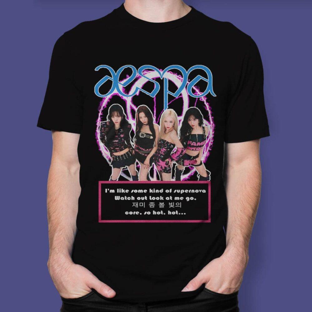 Camiseta Aespa – Supernova