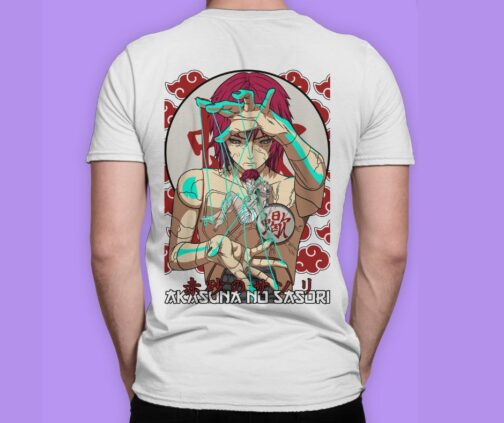 Camiseta personalizada Sasori Akasuna - Imagen 3