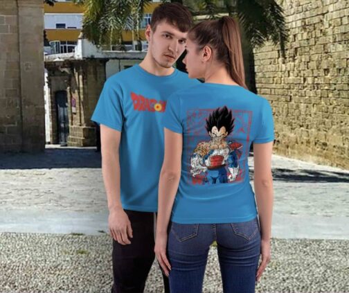 Camiseta Exclusiva de Vegeta - El Príncipe Saiyajin en su Máximo Esplendor - Imagen 2