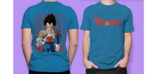 Camiseta Exclusiva de Vegeta - El Príncipe Saiyajin en su Máximo Esplendor