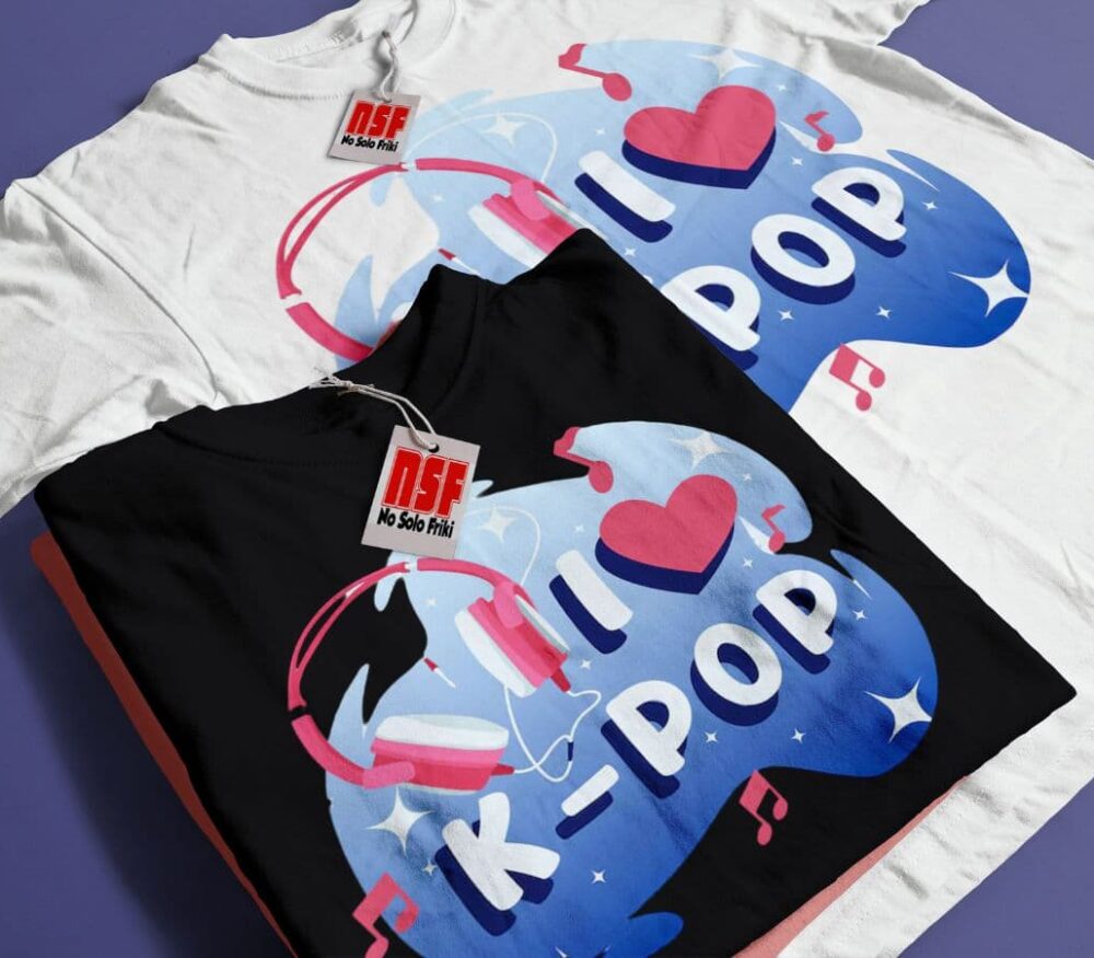 camisetas k-pop