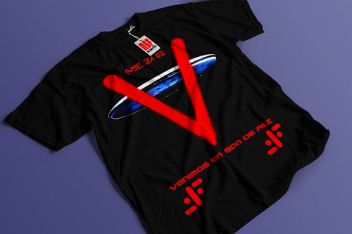 camiseta serie v