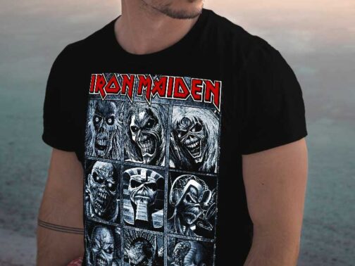 camiseta iron maiden