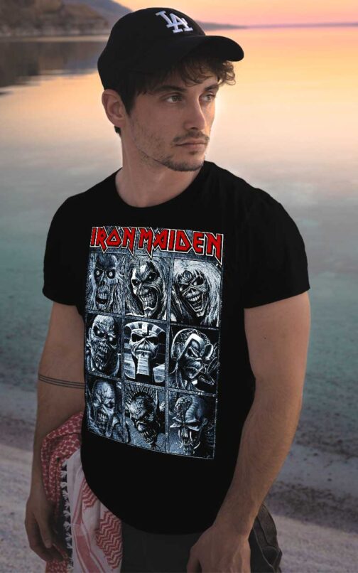 🖤 Camiseta Iron Maiden – Colección Eddie Legacy - Imagen 2