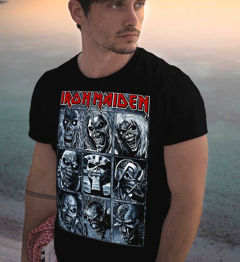 camiseta iron maiden
