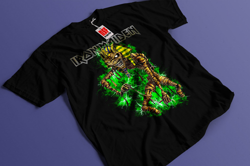 camiseta iron maiden