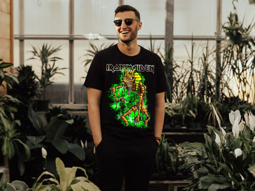 camiseta iron maiden