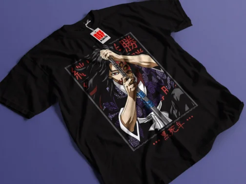 🖤 Camiseta Demon Slayer – Kokushibo-2