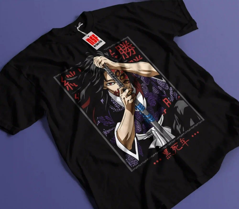 🖤 Camiseta Demon Slayer – Kokushibo-2