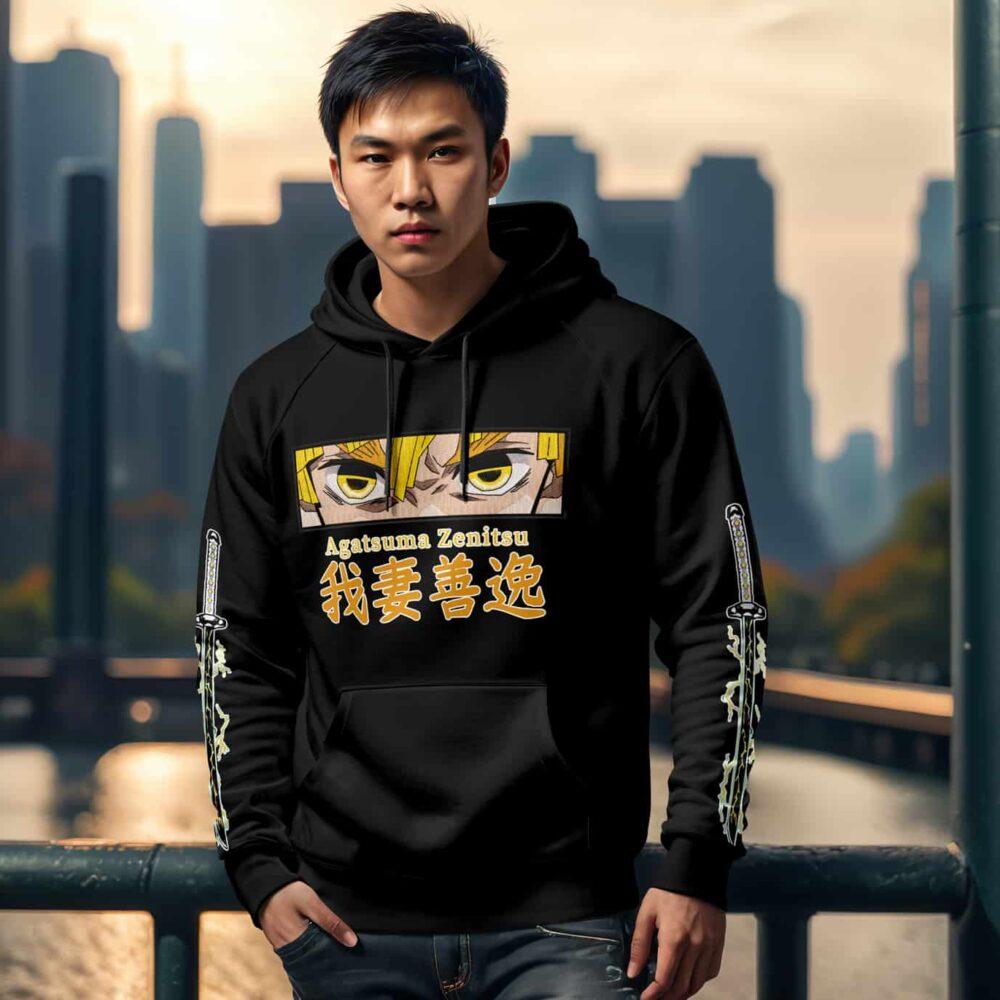 Sudadera Demon Slayer – Zenitsu-1