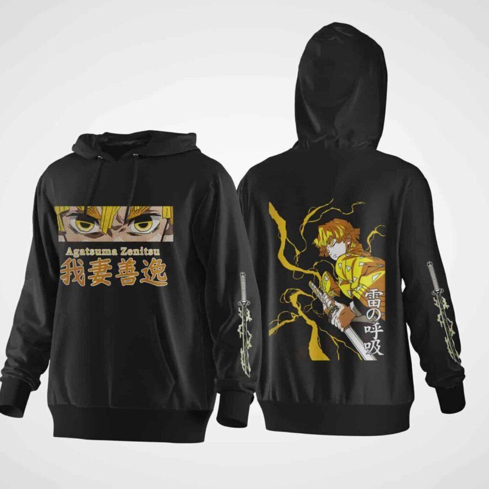 Sudadera Demon Slayer – Zenitsu-1