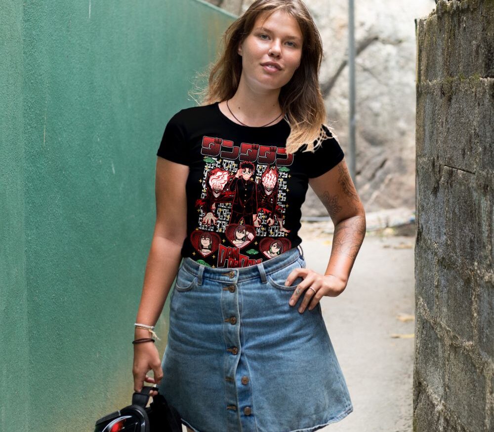 👻 Camiseta DanDaDan – 2 ¡Lleva la locura del anime contigo! 🌟🚀