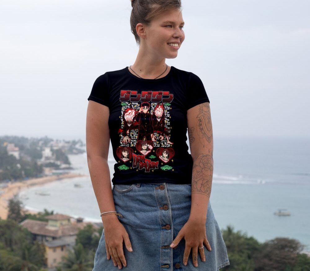 👻 Camiseta DanDaDan – 2 ¡Lleva la locura del anime contigo! 🌟🚀
