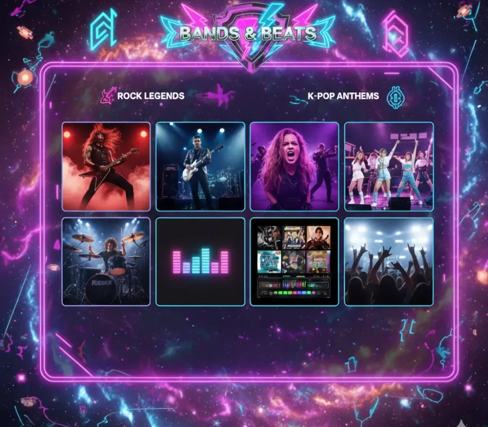 Camisetas/Sudaderas sección Musica