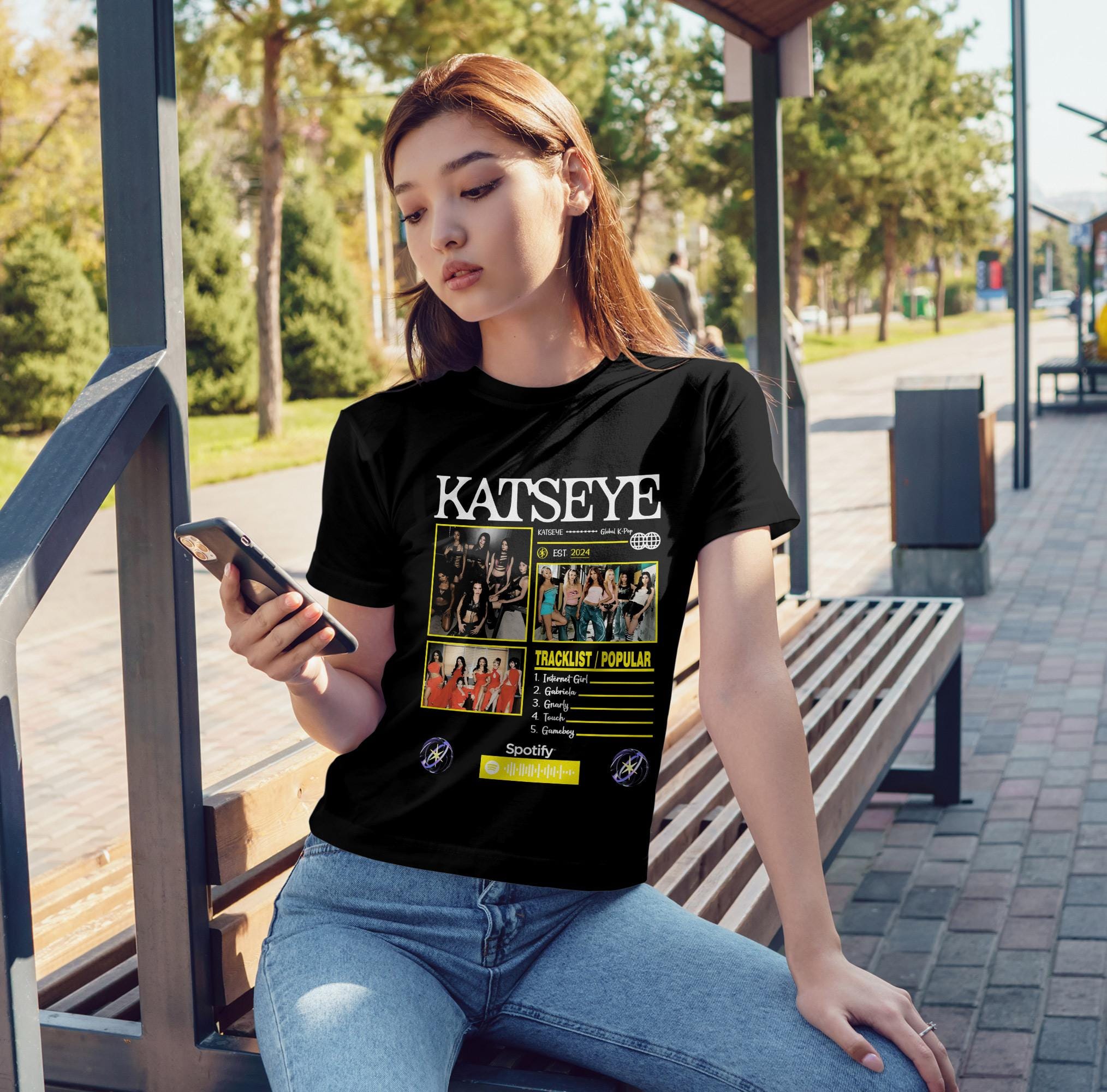 camiseta katseye