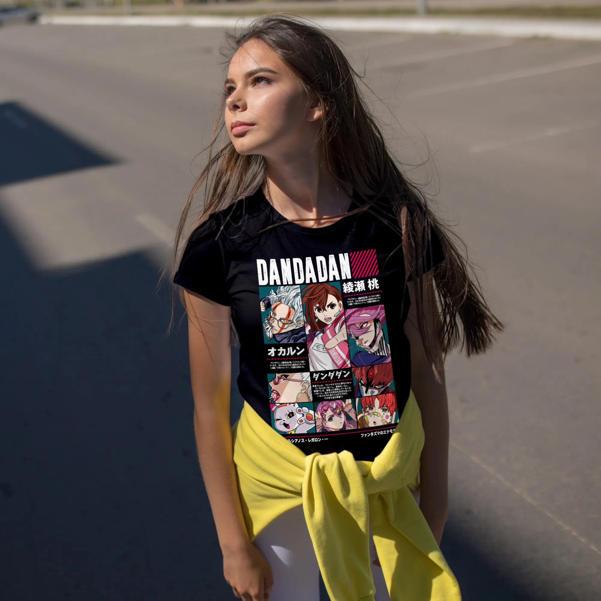 Camiseta Dandadan Collage Manga - Imagen 2