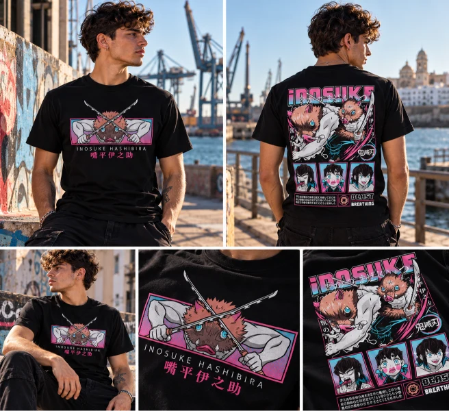 Camiseta Inosuke Hashibira