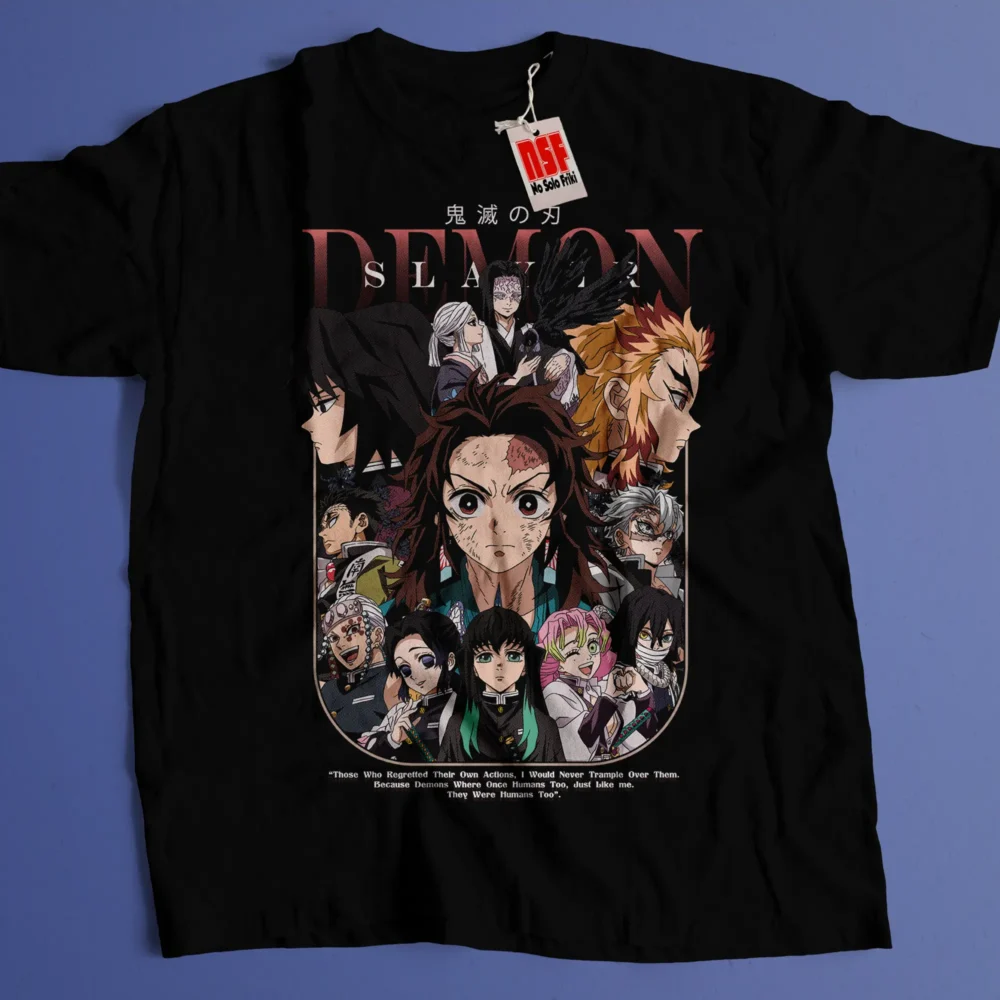 camiseta kimetsu no yaiba
